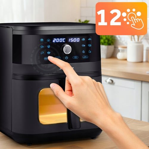 FRYTKOWNICA BEZTŁUSZCZOWA XL AIR FRYER DUŻA FRYTOWNICA 8L BERDSEN na Arena.pl