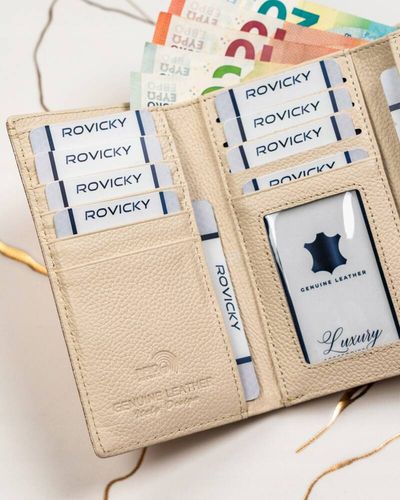 skórzany portfel damski na bigiel i zatrzask - lorenti na Arena.pl