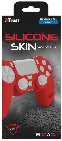 Trust GXT 744B Rubber Skin - czerwony na Arena.pl