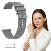 Pasek do Huawei Watch GT4 / GT5 / GT6 41mm opaska z teleskopami szary 18mm
