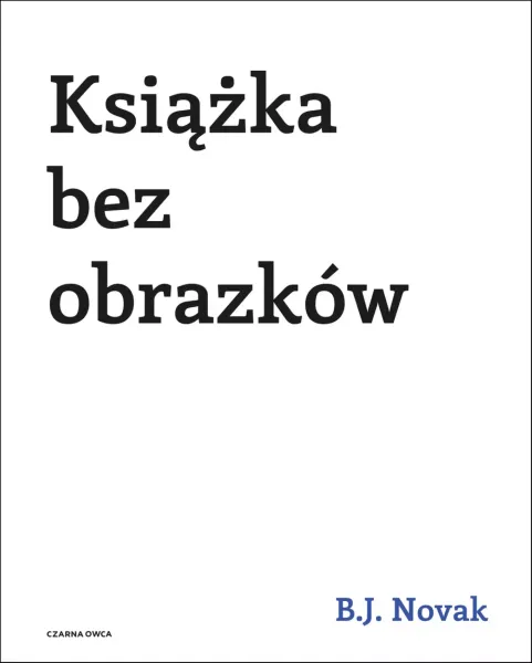 Książka bez obrazków zdjęcie 1