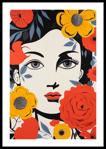 Plakat 40x60cm Kwiatowa Aura na Arena.pl