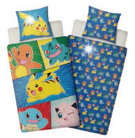 Komplet pościeli Halantex kołdra 200cm x 160 Pokemon Pikachu
