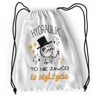 Plecak Dla Hydraulika Sportowy Szkolny Worek Torba Z Nadrukiem Ze Zdjęciem
