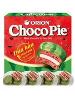 Orion choco pie ciastka biszkoptowe z nadzieniem z arbuza i białej czekolady wietnamskie 12szt 336g