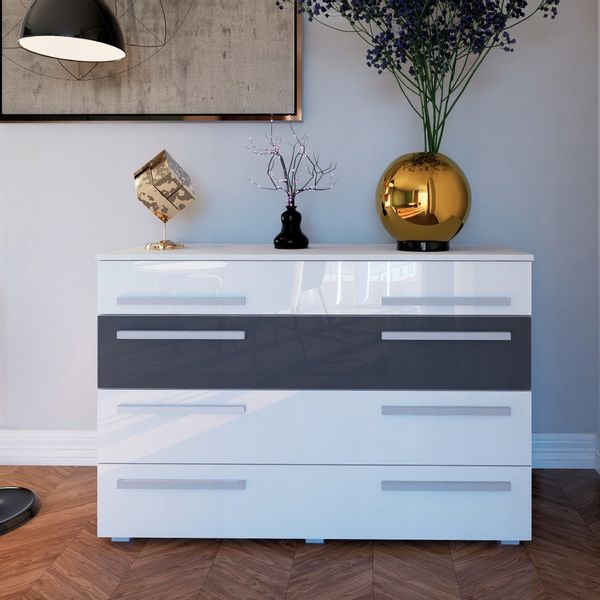 KOMODA z 4 szufladami 120cm zdjęcie 1