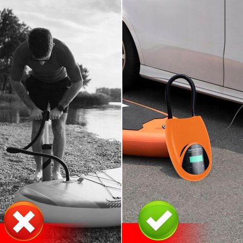 POMPA ELEKTRYCZNA 12V 0-20 PSI NADAJE SIĘ DO DESKI KAJAKOWEJ SUP na Arena.pl