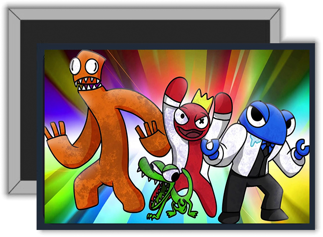 Magnes na lodówkę Rainbow Friends zdjęcie 1