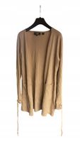 USHA DAMSKIE KARDIGAN BEŻOWY XL/XXL