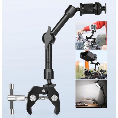 Crab Clamp Magic Arm Zacisk Studyjny Uniwersalny 1/4 3/8 + Ramię Przegubowe na Arena.pl