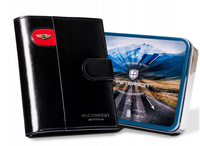 duży portfel męski zapinany na zatrzask - peterson