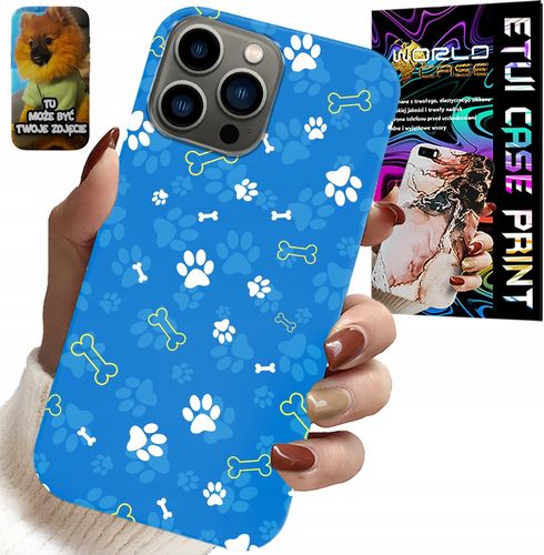 ETUI DO IPHONE 13 PRO - ŁAPKI KOŚCI PIES PATROL WZORY DLA DZIECI na Arena.pl