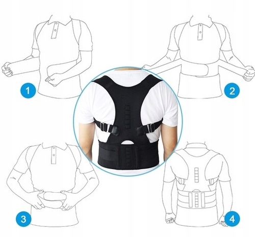 PAJĄCZEK NA PLECY KOREKTOR WAD POSTAWY KRĘGOSŁUPA ORTOPEDYCZNY MAG na Arena.pl