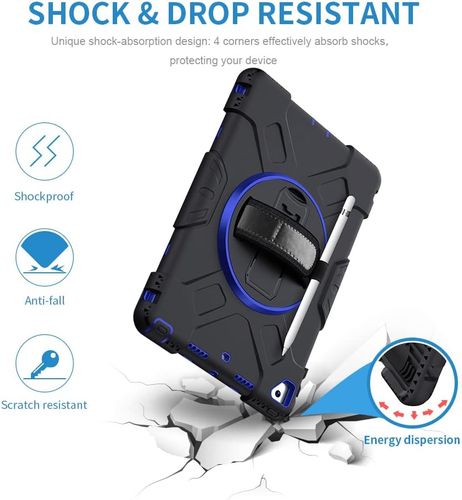 Etui do iPad Pro 12.9" 2018/2020/2021 z Obrotową Podstawką Czarny na Arena.pl