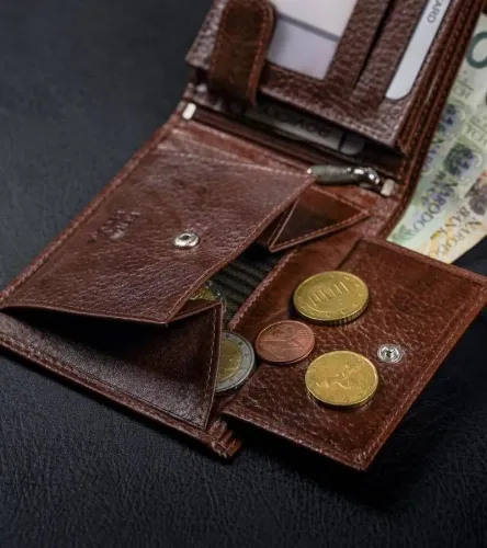 portfel męski brązowy rovicky na Arena.pl