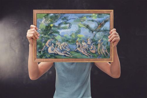 The Bathers, Paul Cézanne - plakat 30x20 cm na Arena.pl
