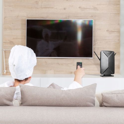 ANTENA AKTYWNA POKOJOWA WEWNĘTRZNA ZEWNĘTRZNA DVB-T2 TV NAZIEMNEJ 4K VAYOX na Arena.pl