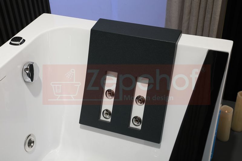 Wanna z hydromasażem EBX-7066 white prostokątna 170cmx78cmx61cm Wodosp zdjęcie 31