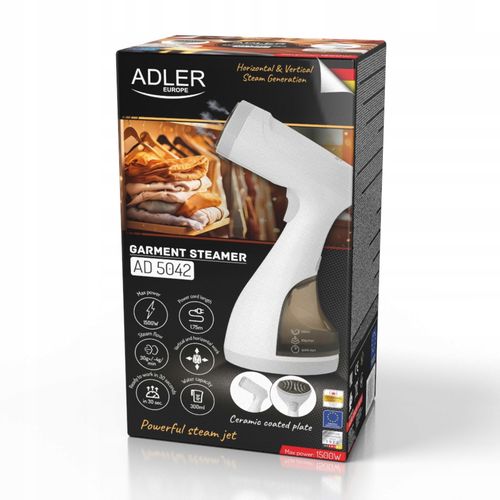 Steamer do ubrań ADLER AD 5042 1500 W na Arena.pl