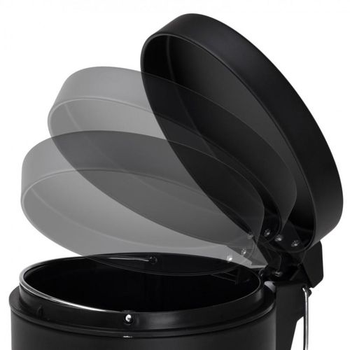 Zestaw łazienkowy stojak na papier toaletowy i szczotką + kosz na śmieci 3L na Arena.pl