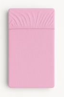 Prześcieradło frotte z gumką do łóżeczka 120x60cm - różowe