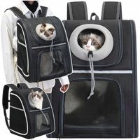 PLECAK DLA KOTA PSA TRANSPORTER TORBA PETSMART NOSIDLO DLA ZWIERZAT CZARNY