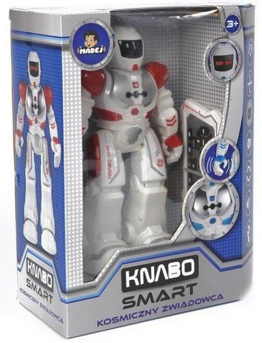 Robot KNABO ONE sterowany gestem-czerwony na Arena.pl