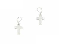 kolczyki drobne krzyżyki (p21/wio/52ag)