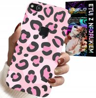 ETUI DO HUAWEI P9 LITE 2016 - RÓŻOWA PANTERKA PANTERA KOBIECE WZORY