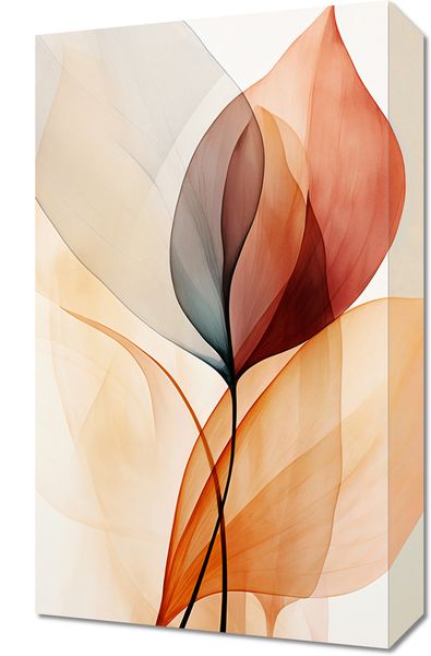 Obraz 30x50cm Eteryczne Liście zdjęcie 1
