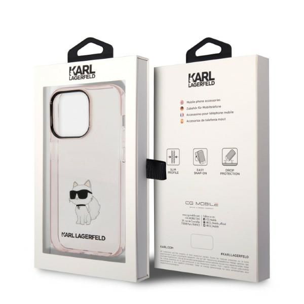Etui Karl Lagerfeld do iPhone 14 Pro, Różowy zdjęcie 8