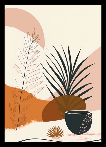 Plakat 21x29,7cm Harmonia Zen zdjęcie 2