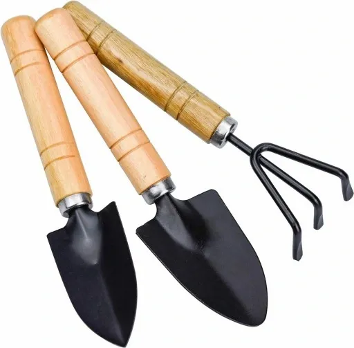 3-CZĘŚCIOWY MINI ZESTAW NARZĘDZI OGRODOWYCH NARZĘDZIA AKCESORIA DO OGRODU zdjęcie 3