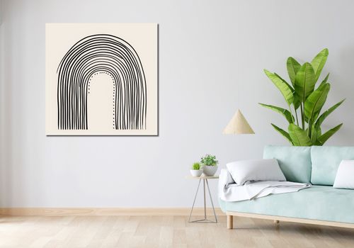 Obraz 100x100cm Symetria Łuku na Arena.pl
