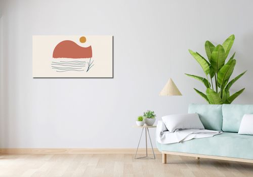 Obraz 100x50cm Serenada Zachodzącego Słońca na Arena.pl