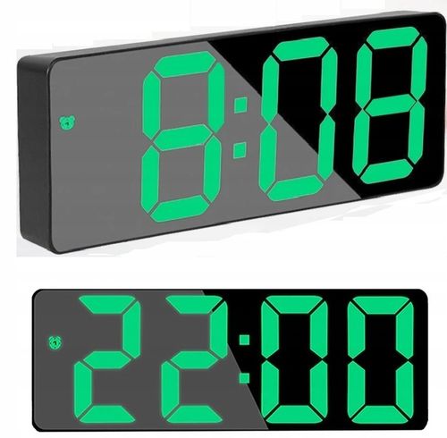 ZEGAR ELEKTRONICZNY LED BUDZIK ZEGAREK Z ALARMEM B na Arena.pl