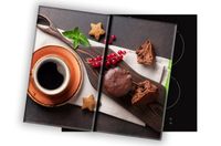 SZKLANA DESKA NA KUCHENKĘ 2x30x52 026C CIASTO