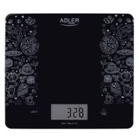 Elektroniczna Waga Kuchenna Precyzyjna 10kg/1g LCD Czarna Adler AD 3171