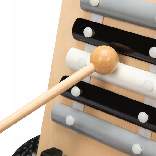 CHODZIK PCHACZ INTERAKTYWNY DLA DZIECI JEŹDZIK EDUKACYJNY 2W1 CZARNO-BIAŁY na Arena.pl