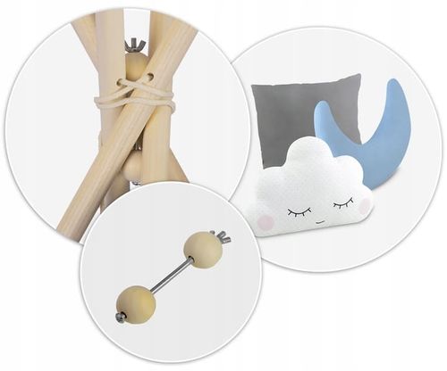 namiot tipi bawełniany Stars MAŁPISZON na Arena.pl