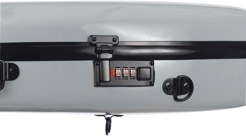 Fiberglass futerał skrzypcowy skrzypce Safe Oblong 4/4 M-case Srebrny zdjęcie 15