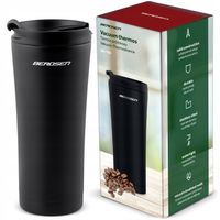 KUBEK TERMICZNY TERMOS DO SAMOCHODU NA KAWĘ HERBATĘ 470ML WYGODNY