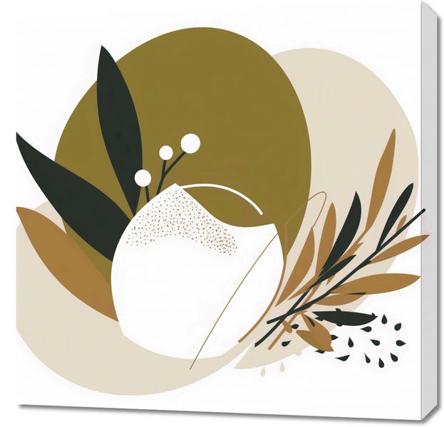 Obraz 70x70cm Botaniczna Esencja zdjęcie 1