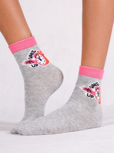 Skarpety dziewczęce długie bawełniane WAKE UP 3PAK 35-38 YOCLUB na Arena.pl