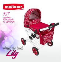 WÓZEK DLA LALEK LOLA K17 + TOREBKA DeLuXe