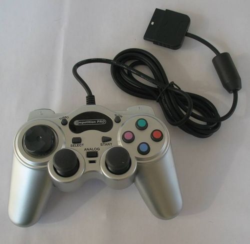 JOYPAD DO PS2 PSX SREBRNY na Arena.pl