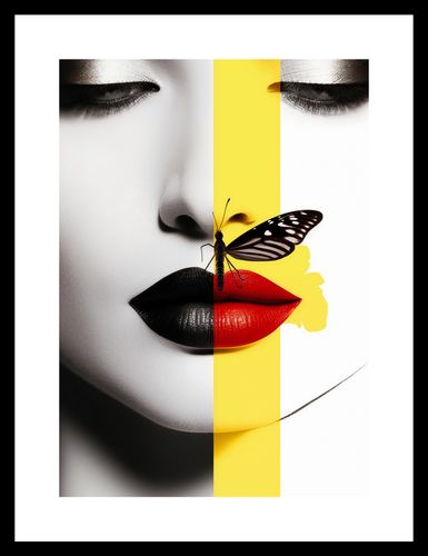 Plakat 21x29,7cm Motyla Piękność na Arena.pl