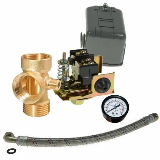 HYDROFOR 100L ZBIORNIK DO WODY POMPA HYDROFOROWA JS 1100 ZESTAW COVERA zdjęcie 10