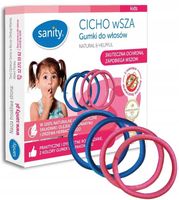 CICHO wSZA Gumki do włosów przeciw wszom 1opakowanie 4 sztuki
