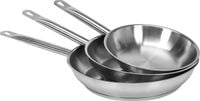 patelnia ze stali nierdzewnej ss 24cm - yg-00101